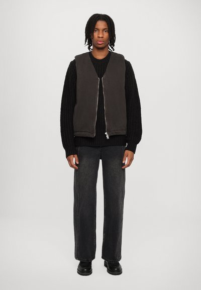 Won Hundred KOLTON OVERDYE - Liemenė - black olive