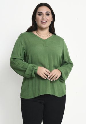 Kaffe Curve KCAMI - Blouse - Artichoke Green