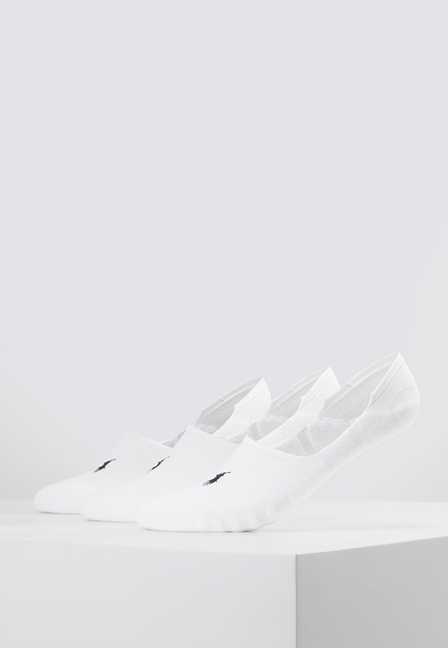 POLY BLEND 3 PACK - Stopki - white/black