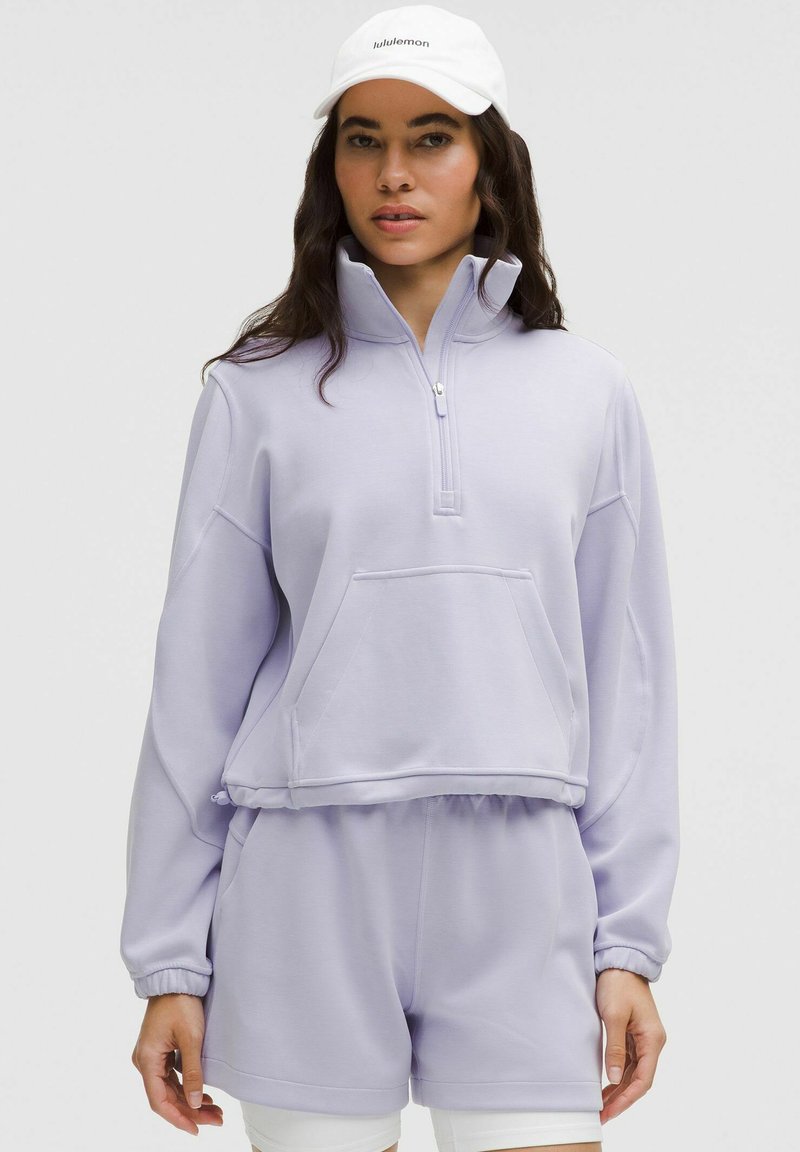 lululemon BRUSHED SOFTSTREME™ HALF ZIP - Sudadera - lavender frost