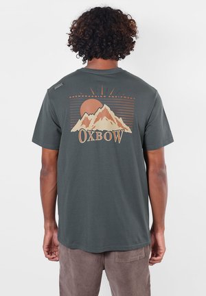 Oxbow, SUMMIT - T-shirt imprimé - pewter