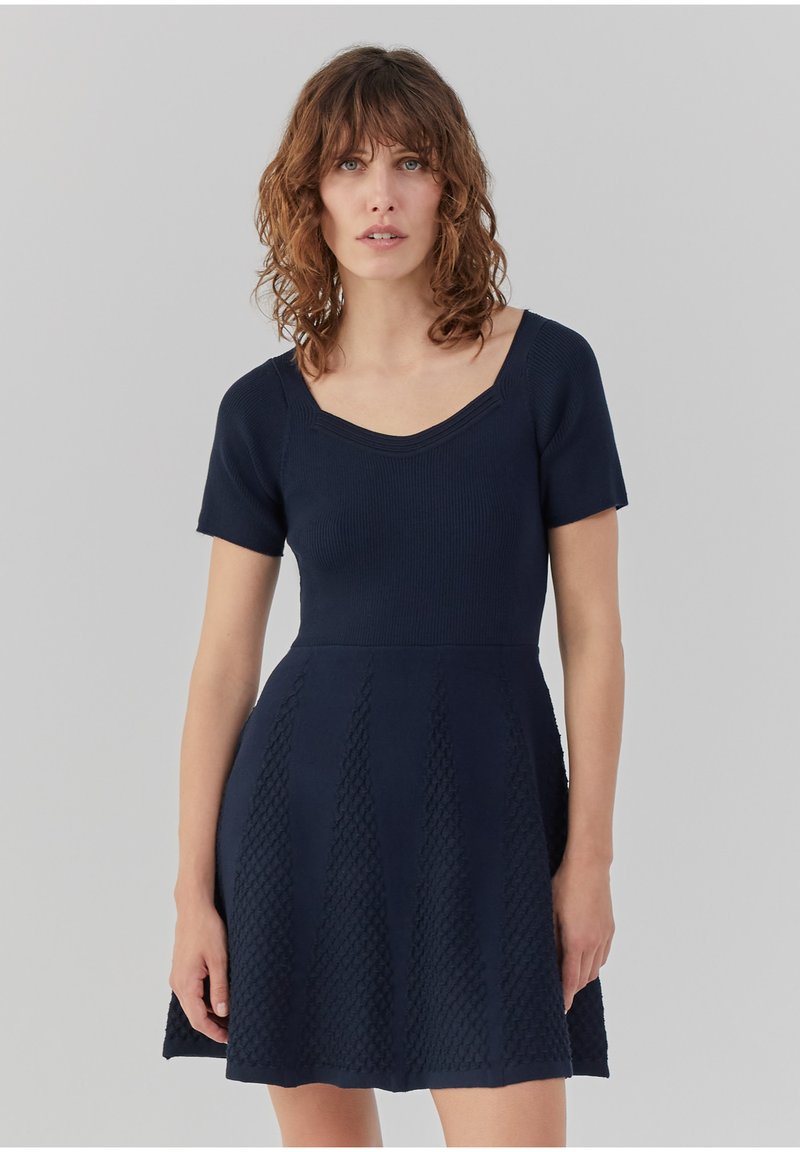 IKKS SHORT SLEEVE Jumper dress blue Zalando.de