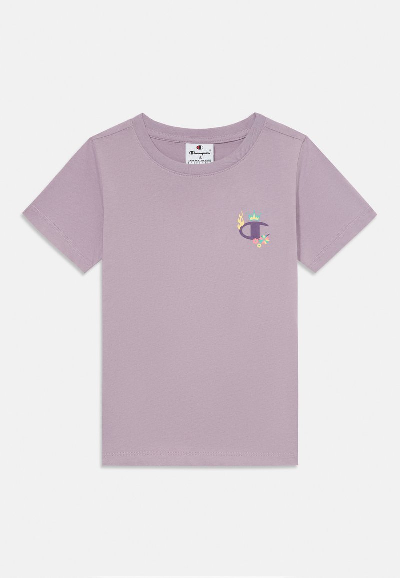 Champion T-shirt print mauve Champion T-shirt print mauve
