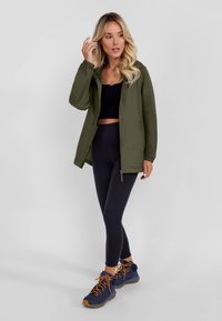 RESPECT PACKAWAY - Vodootporna jakna - khaki