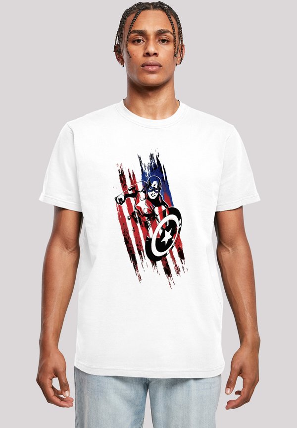 MARVEL AVENGERS CAPTAIN AMERICA STREAKS - T-Shirt print