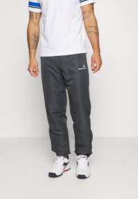 Sergio Tacchini CARSON - Calças de fato de treino - ebony/white