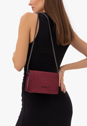 RYŁKO, R40944TB - Schoudertas - bordeaux melange