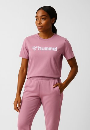 MOVER  - T-shirt imprimé - lilas
