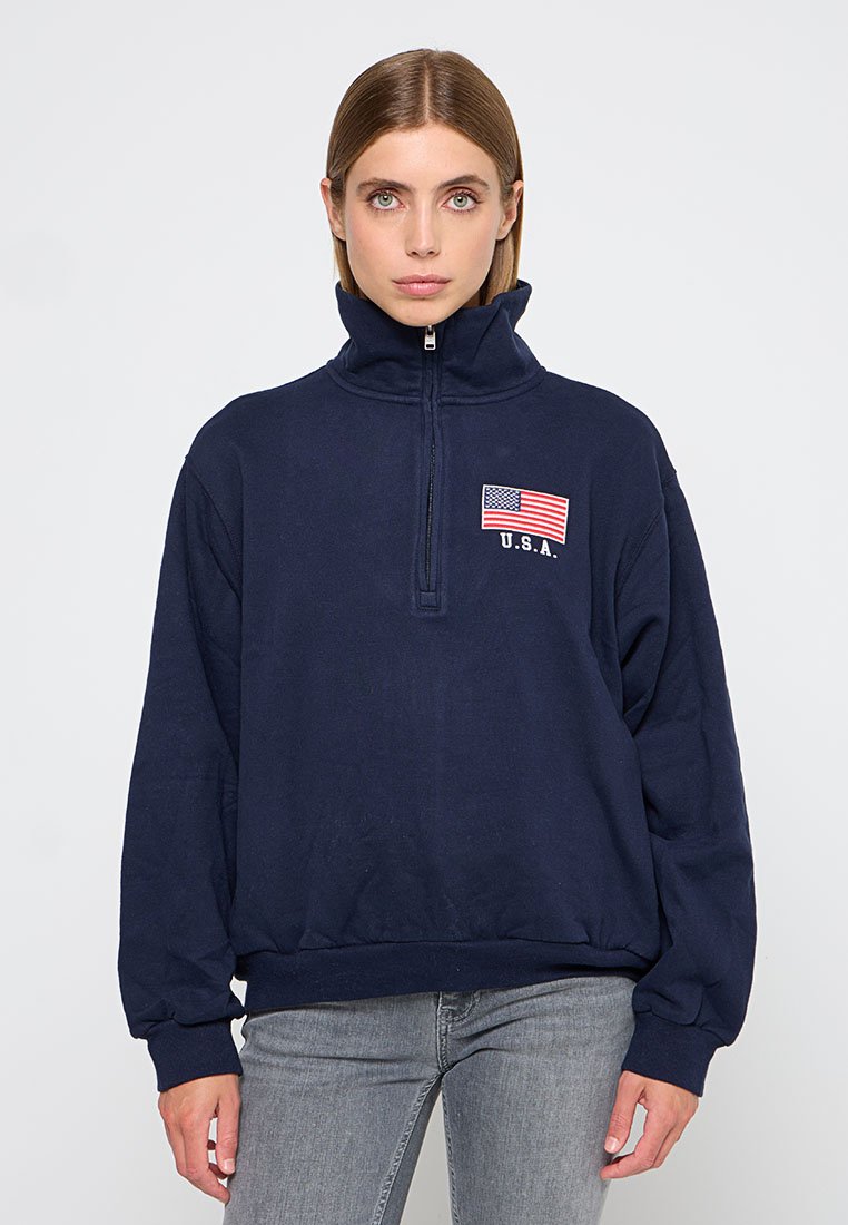 Hollister Co. Sweatshirt dark blue