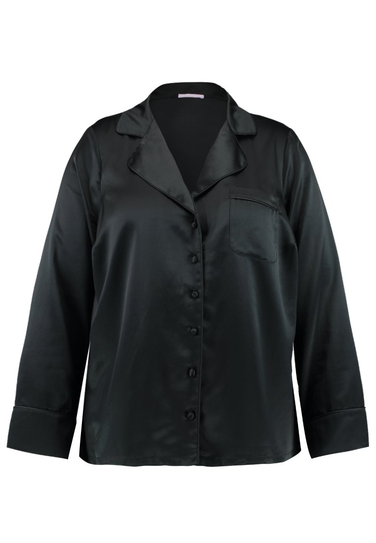 Savage X Fenty Plus Pajama Pyjamashirt Black Zwart Zalando Nl