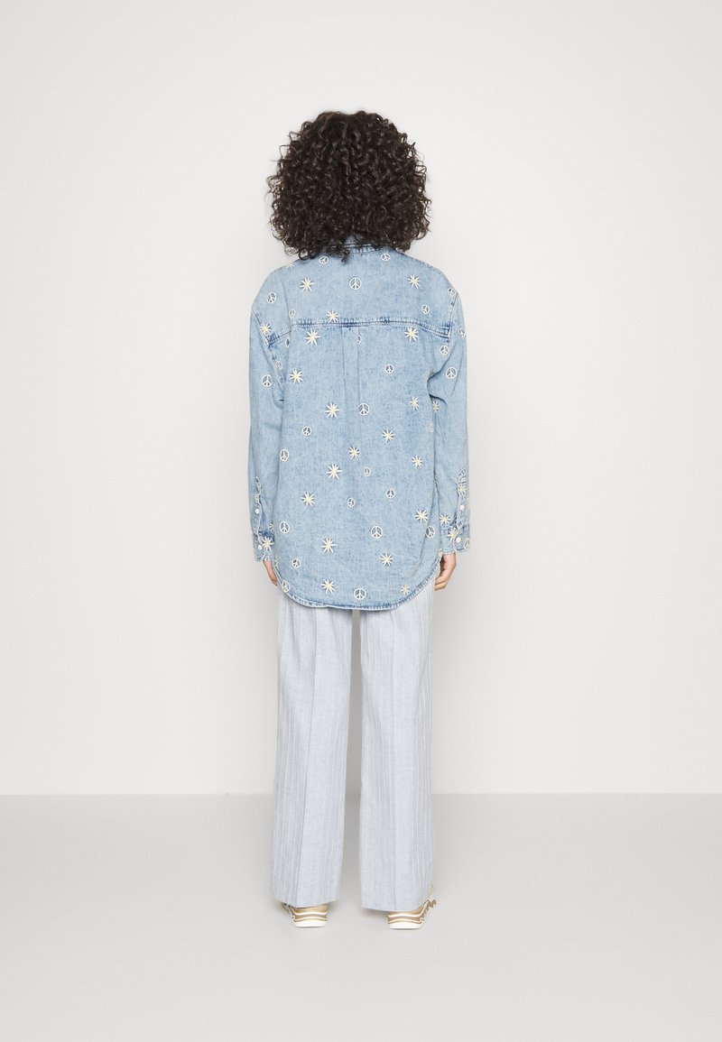 Damen Kleider | sandro Bluse bleu jean/blau - SV36449 Damen Kleider | sandro Bluse bleu jean/blau - SV36449