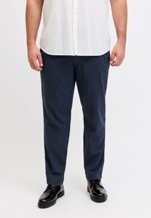 Jack & Jones Plus Size Relaxed Fit - Pantalones - dark navy