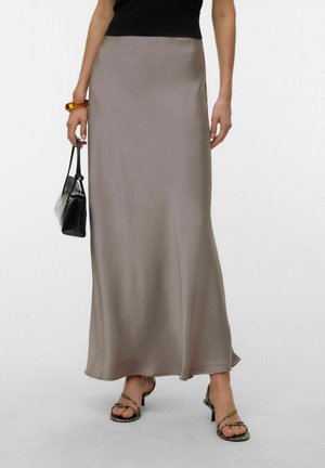 Vero Moda ROCK VMMIRO LANGER ROCK - Jupe longue - moon rock