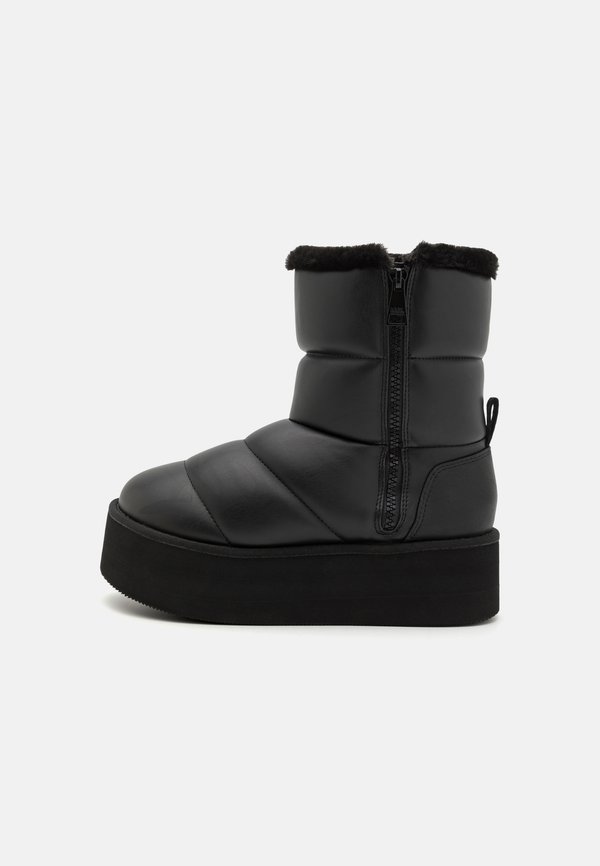 THERMO PADDED ZIP BOOT - Platform ankle boots