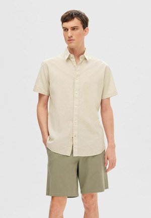 SLHREG SUN SHIRT - Marškiniai - pure cashmere