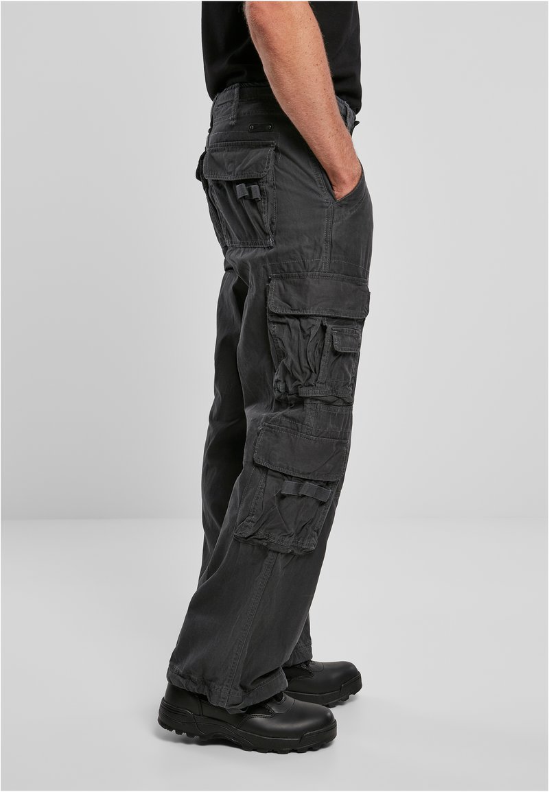 Brandit PURE VINTAGE - Cargo trousers - charcoal/grey - Zalando.co.uk 