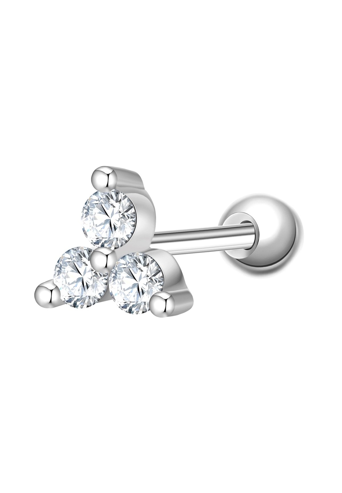 Glanzstücke München Orecchini Pendenti Donna Argento 925 Con Zirconia E Opale Sintetico