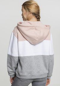 Urban Classics Jersey con capucha - pink/white
