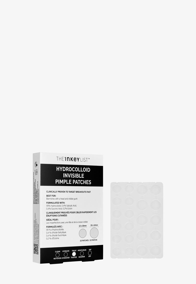The INKEY List - HYDROCOLLOID INVISIBLE PIMPLE PATCHES - Patch anti-imperfections, Agrandir