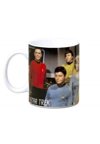 LOGOSHIRT STAR TREK - USS ENTERPRISE - CREW - Trinkflasche - farbig