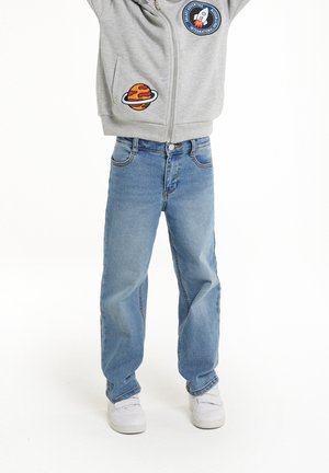 Straight leg jeans - blau w blue denim