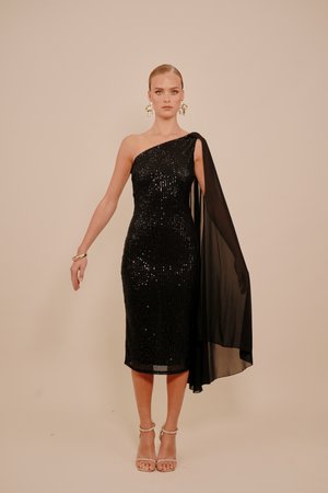 ILANA  - Kokteilikleit/peokleit - black