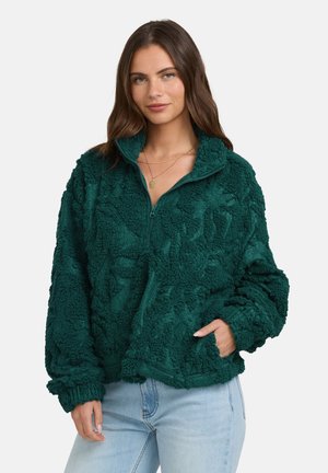 ALL THE TIME - MIT REISSVERSCHLUSSKRAGEN - Fleece jumper - sug