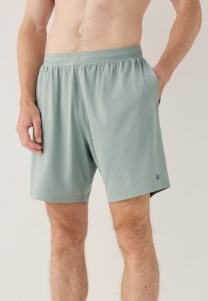 Next, REGULAR FIT - ACTIVE GYM TEXTURED TRAINING - Shorts - sage green