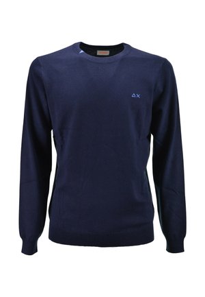 Sun68, SWEATER BASIC - Maglione - blu navy