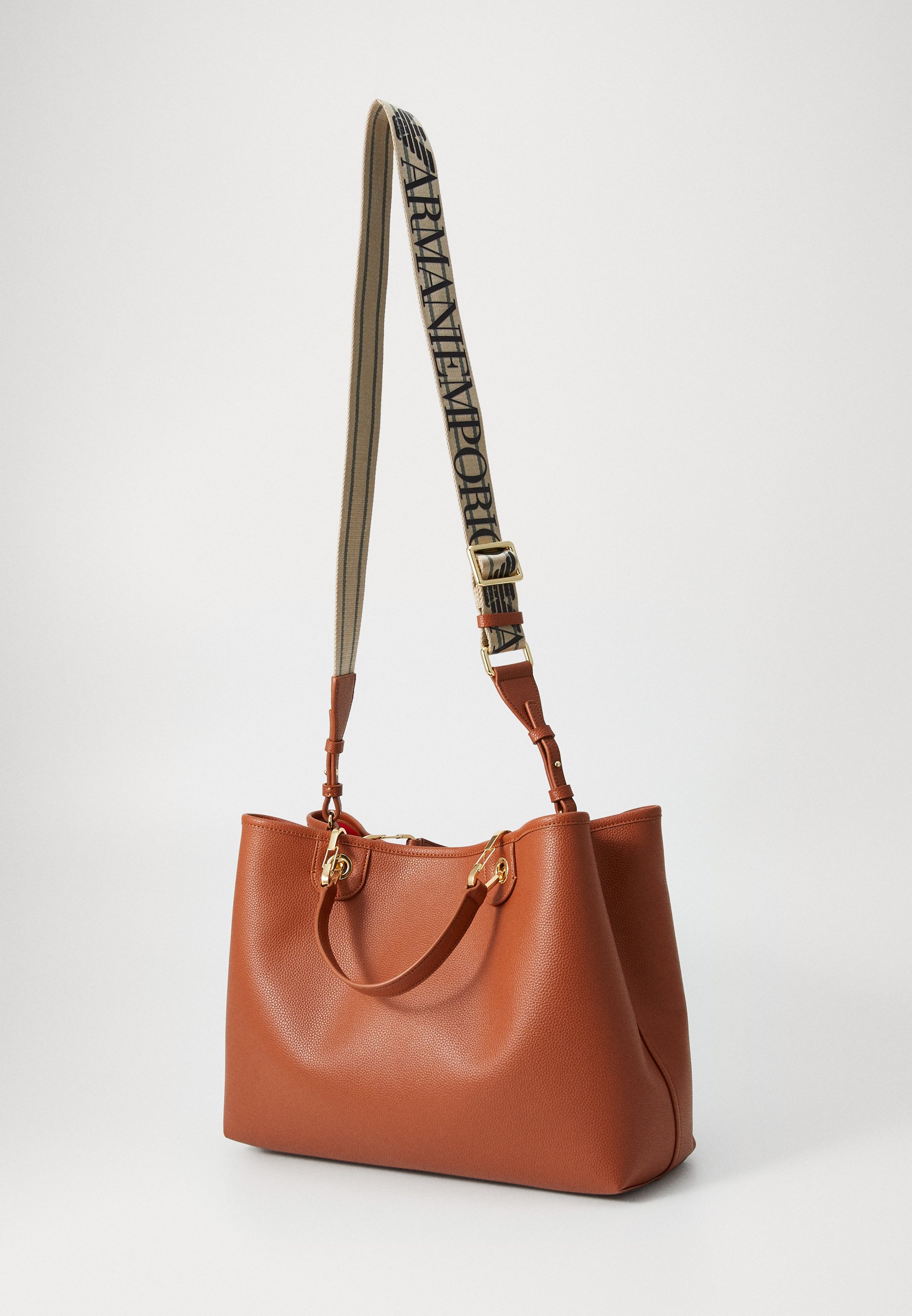 Emporio Armani Handbag - brown/dark red - Zalando