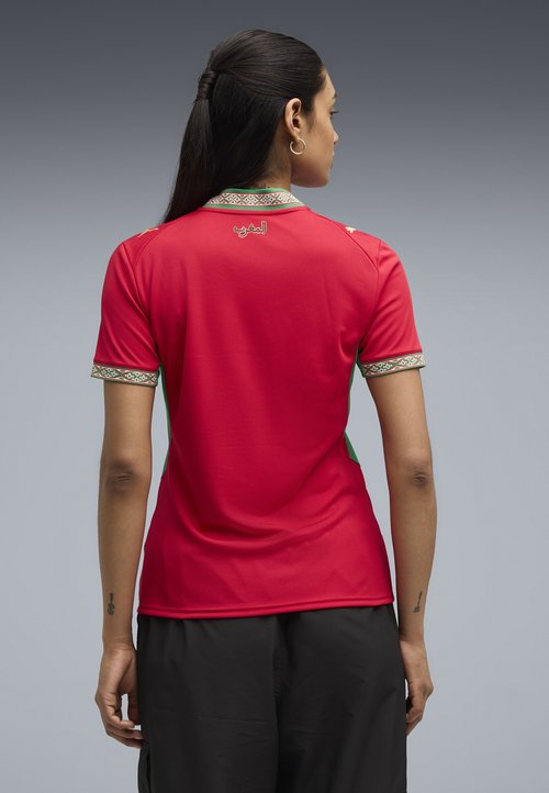 PUMA MAROKKO 2026 HEIMTRIKOT - Camiseta de fútbol - fast red-victory gold — foto 4