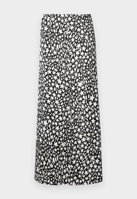 LAURIE SKIRT - Maxirock - black/creme brulee