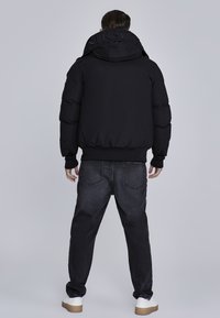 SIKSILK Zimska jakna - black