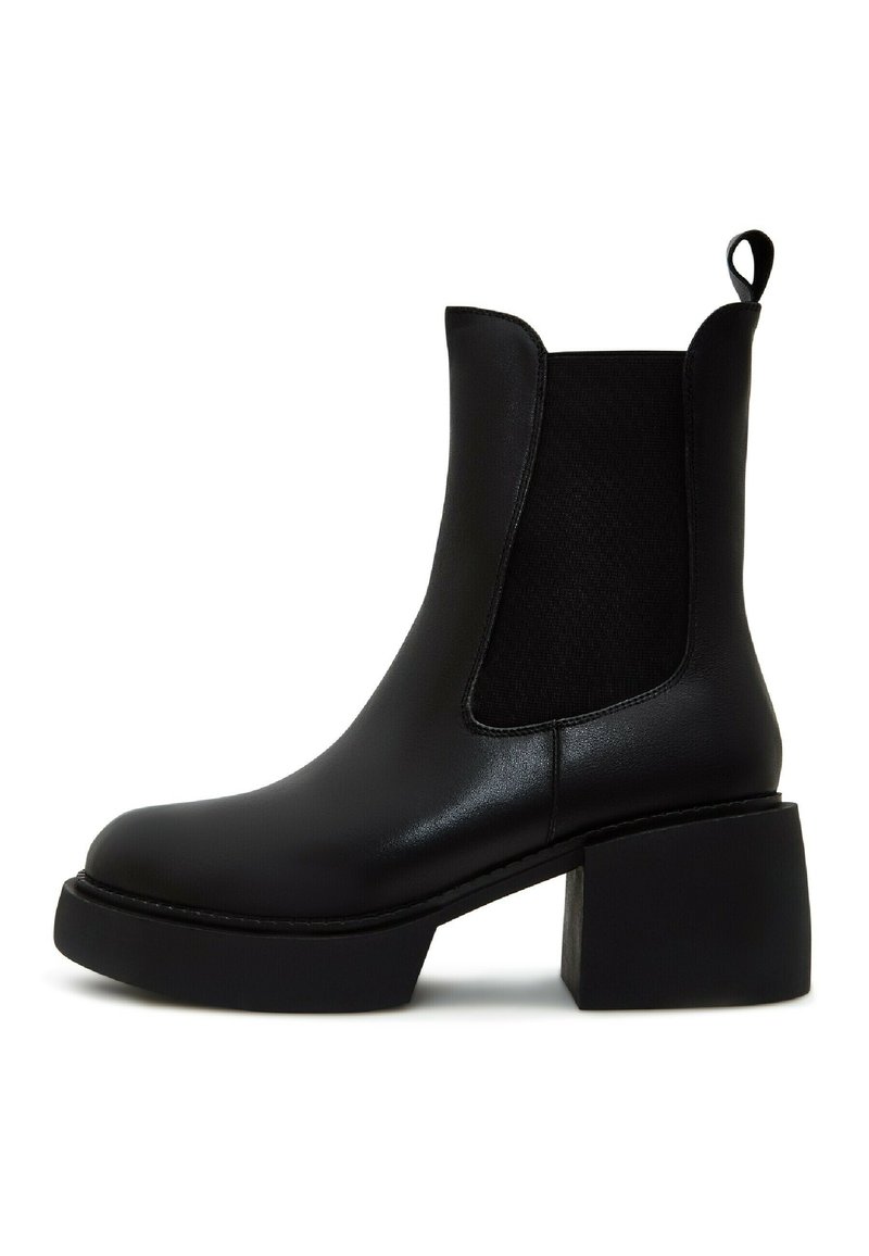 Cesare Gaspari BLOCK - Stivaletti con plateau - black/nero - Zalando.it
