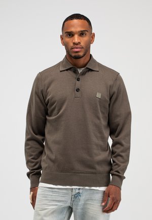 CLIFDEN CO POLO - Trui - dk. granite green