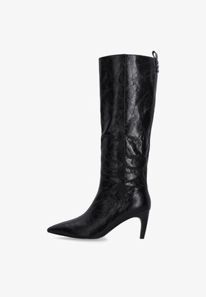 VENEZIA, HIGH HEELED BOOTS - Stiefel - black