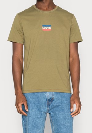 T-shirt imprimé - olive