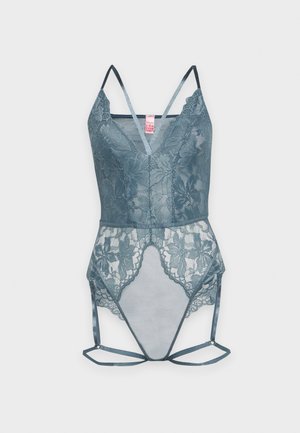 Hunkemöller, VIKTORIA STRING - Corset - stormy weather