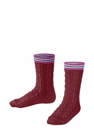 PREPPY CABLE - Sokken - ruby