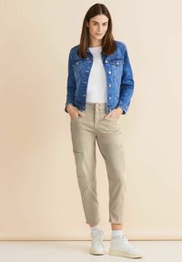 Street One CASUAL FIT - Jeans straight leg - beige