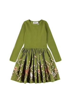 CASIE WARM DRESS - Jurk - argyle forest