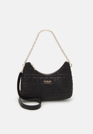 ASSIA TOP ZIP SHOULDER BAG - Håndtasker - black