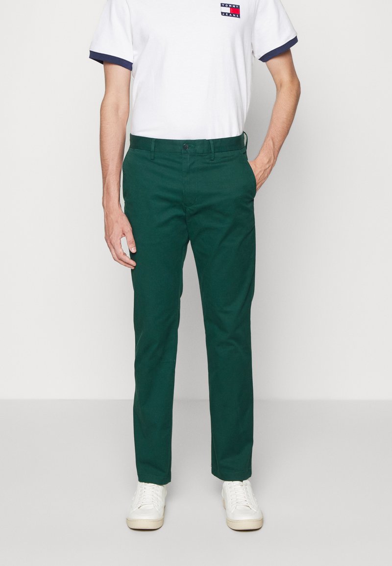 Tommy Hilfiger DENTON 1985 PIMA - Chinos - hunter