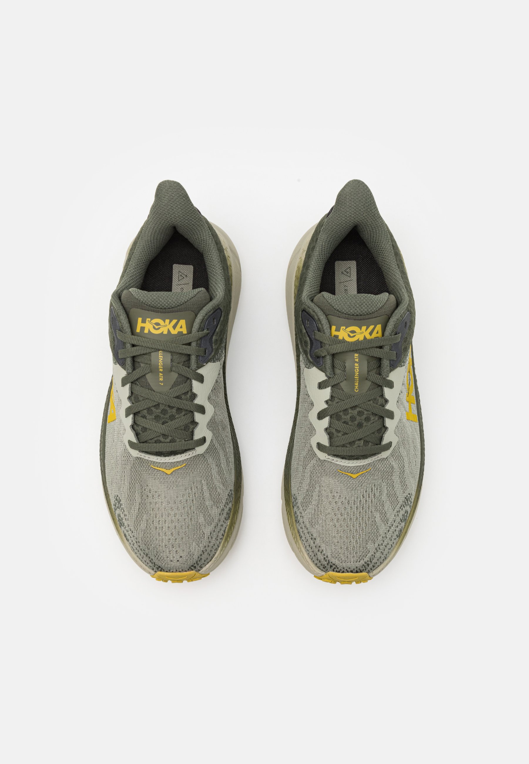 HOKA CHALLENGER 7 - Scarpe da trail running - olive haze/forest