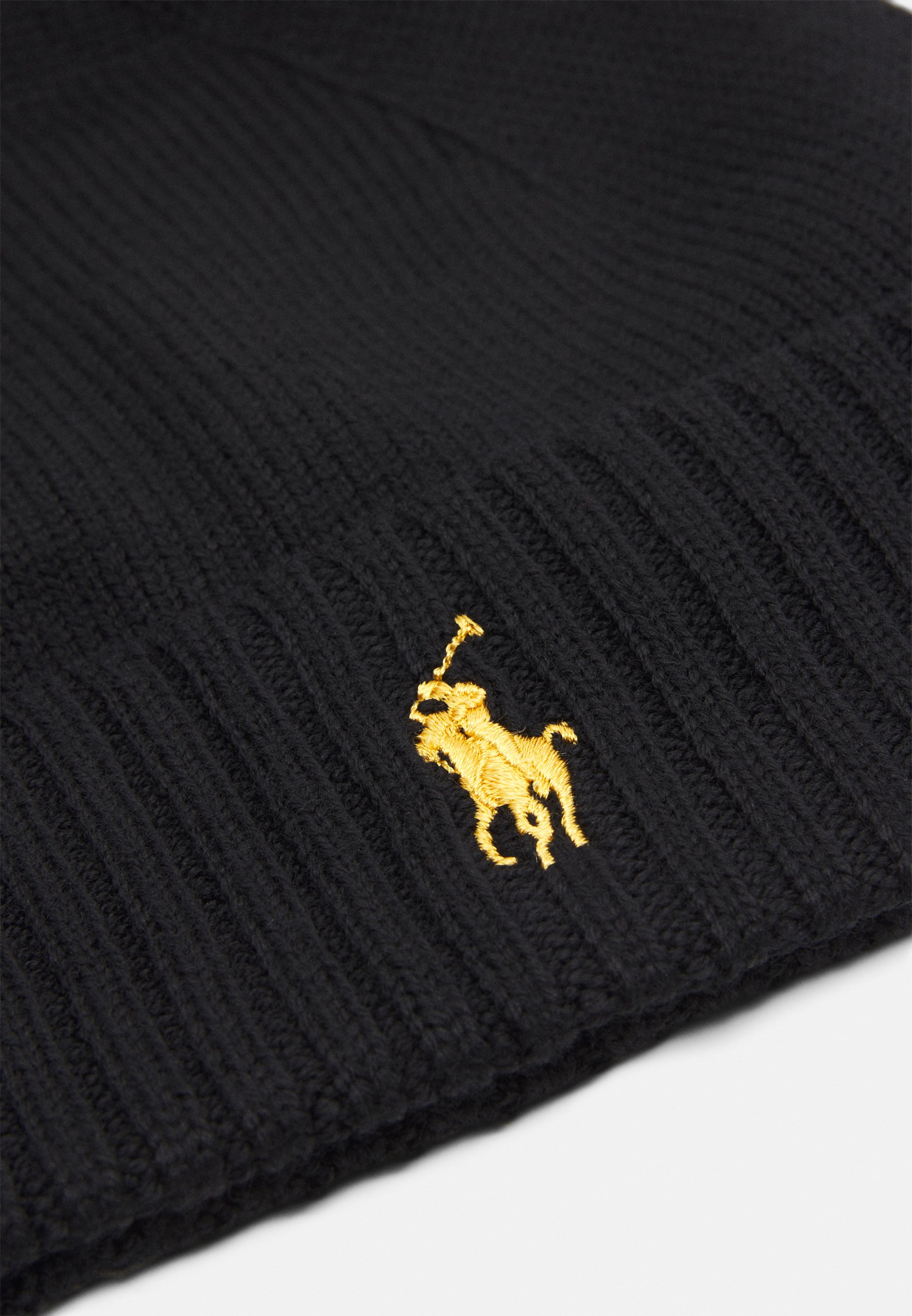 gold polo hat