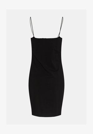 Pieces PCKIWI STRAP DRESS - Jerseykleid - black