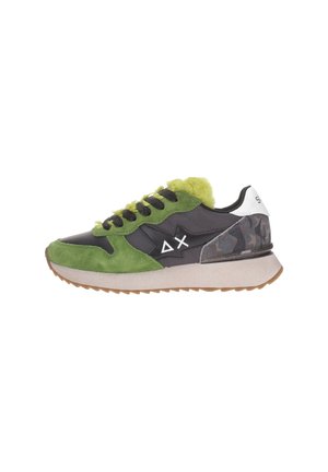 Zapatillas - verde e nero