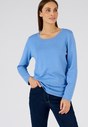 Strickpullover - bleu