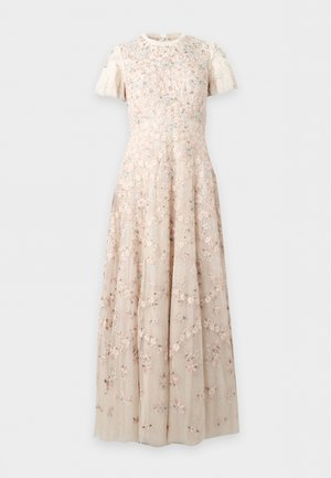 Needle & Thread, FLORAL WALTZ ANKLE GOWN - Gallakjole - cream