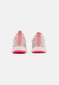 adidas Performance DROPSET 3 - Training shoe - chalk white/iron metallic/semi pink spark